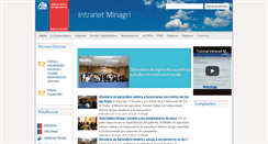 Desktop Screenshot of intranet.minagri.cl