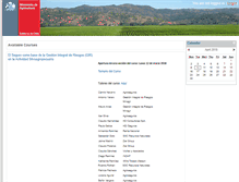 Tablet Screenshot of capacitacion.minagri.cl